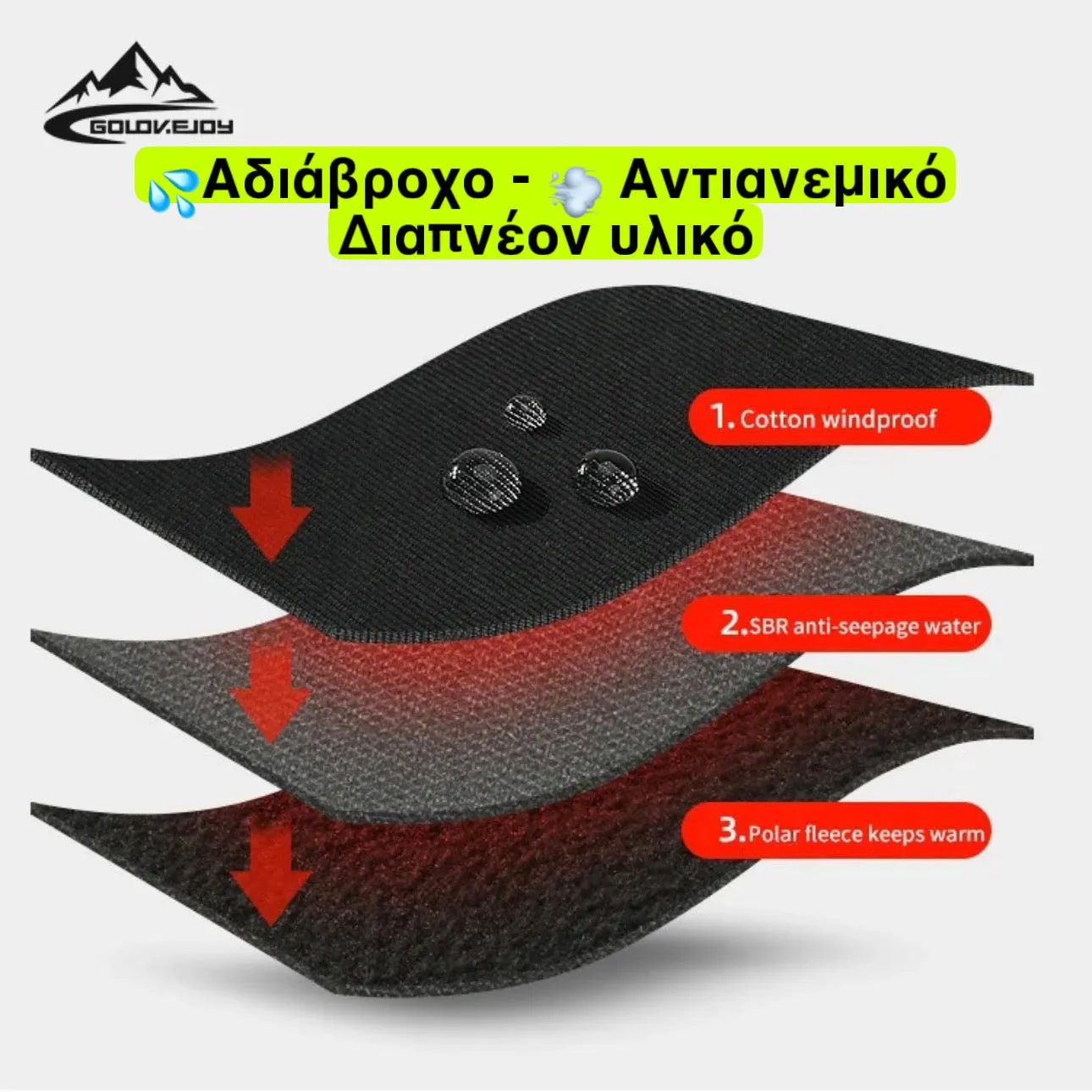 Σετ Γαντια και Μπαλακλαβα