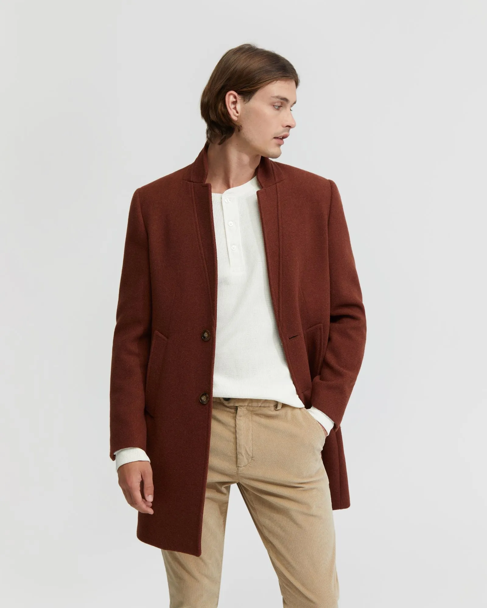 Austin Wool Rich Overcoat