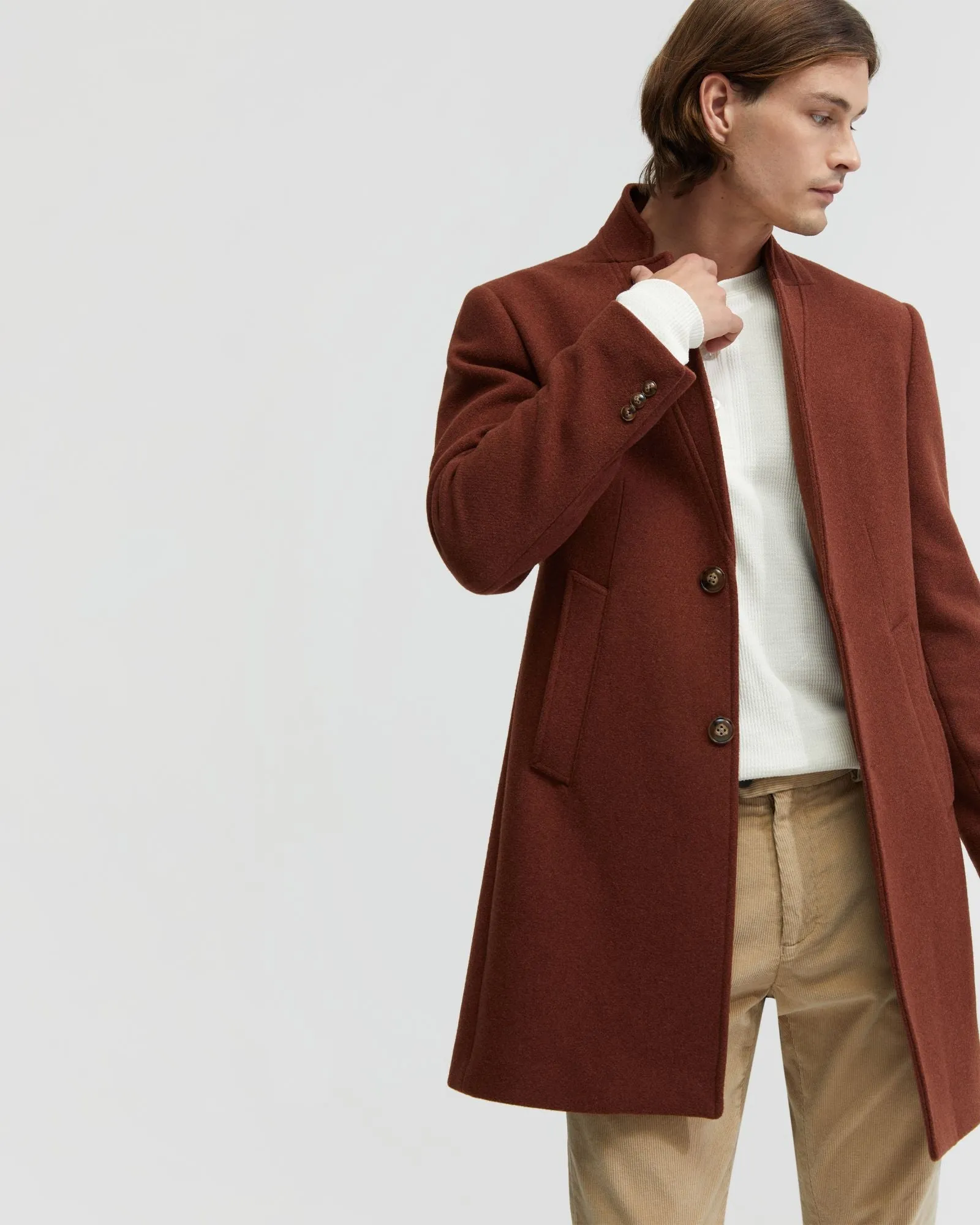 Austin Wool Rich Overcoat