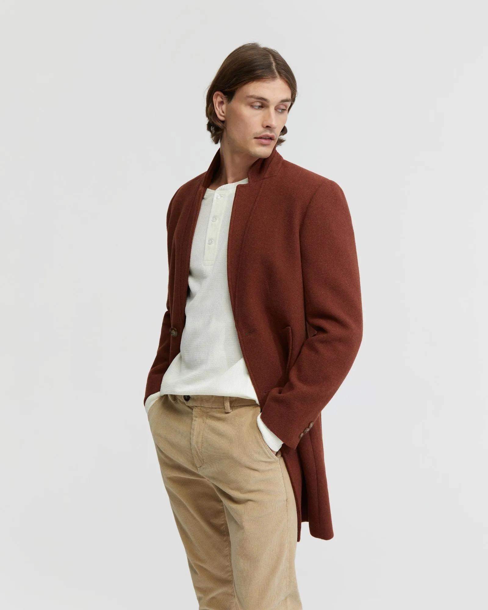 Austin Wool Rich Overcoat