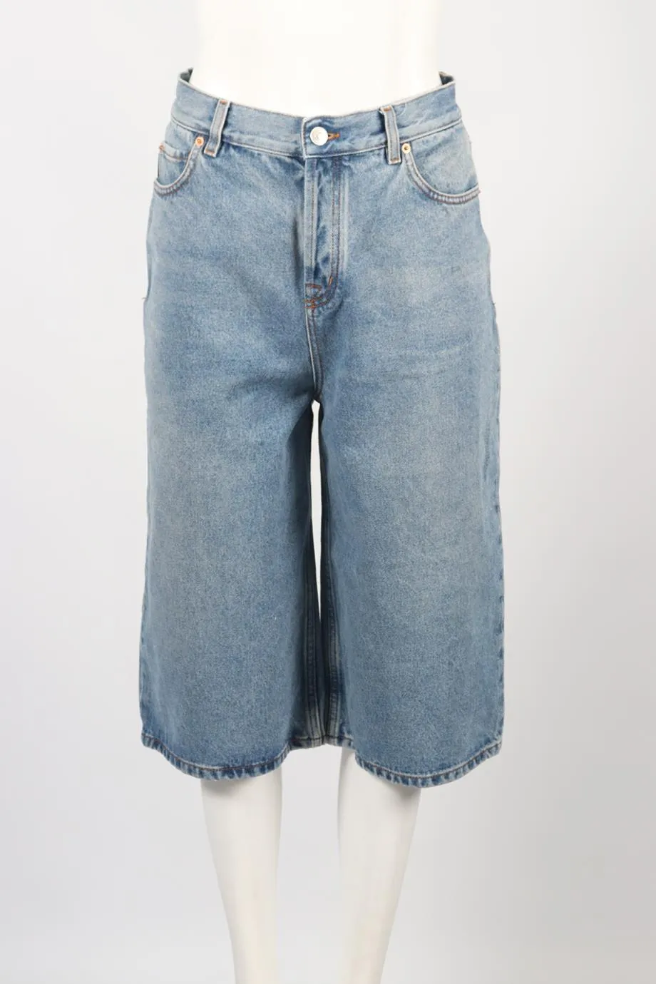 BALENCIAGA DENIM CULOTTES W26 UK 8