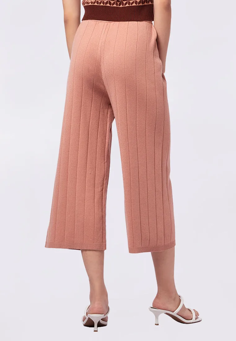 Basic Knit Culottes