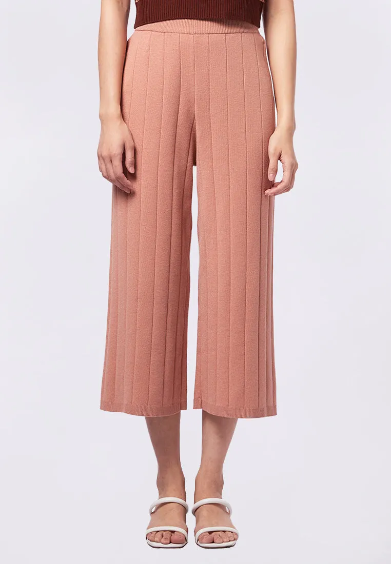 Basic Knit Culottes