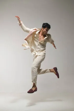 Beige Overcoat