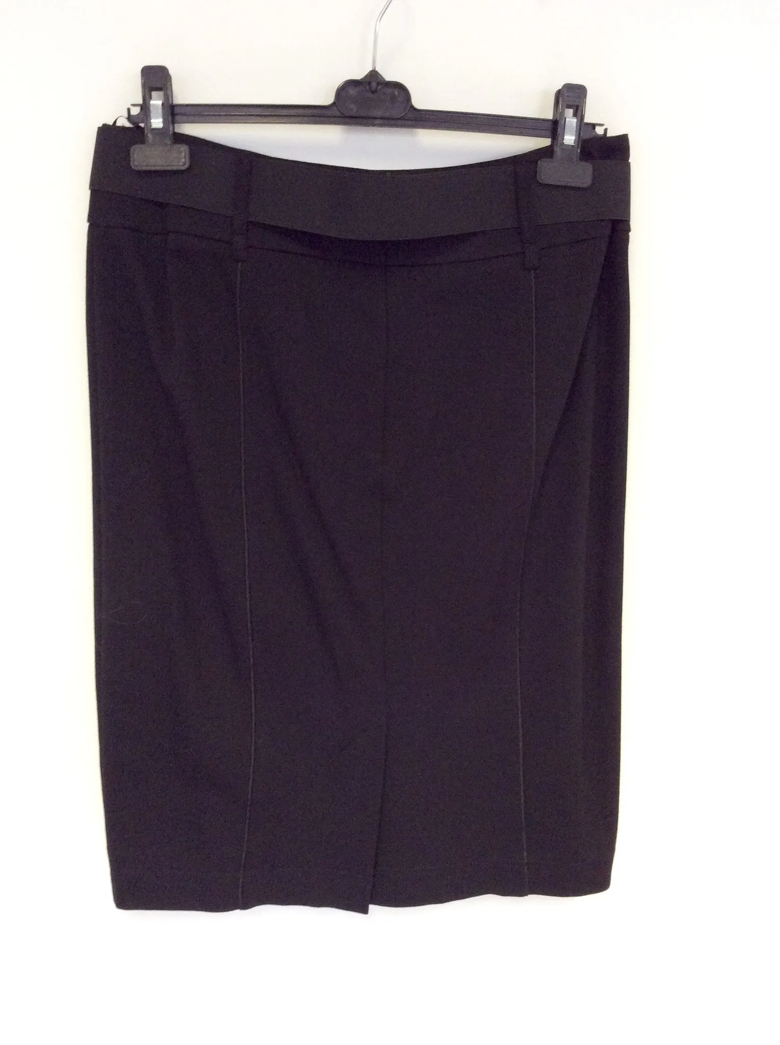 BETTY BARCLAY ELEMENTS BLACK STRETCH PENCIL SKIRT SIZE 14