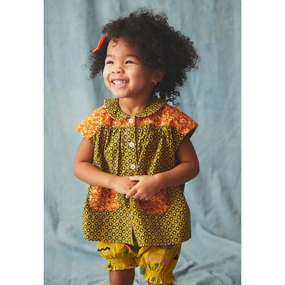 Bloomers in Pistachio Daleyden Fête by Misha & Puff - Last One In Stock - 4 Years