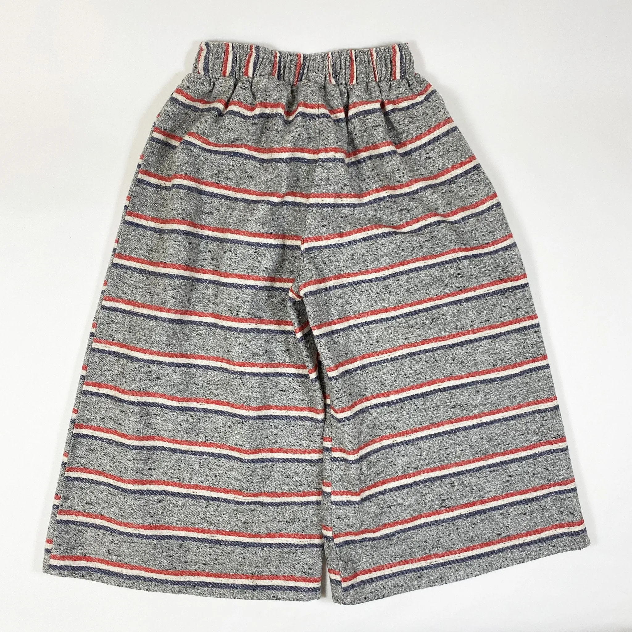 Boy   Girl grey/red striped Siena culottes Second Season 8Y