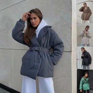 Dawn – Stylish Waisted Overcoat
