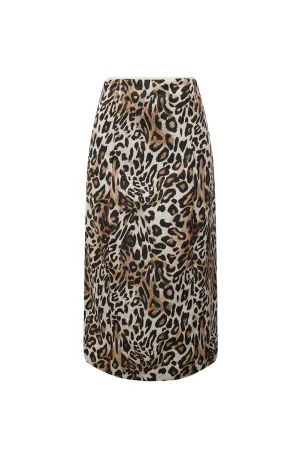 Duchesse Skirt - Leopard