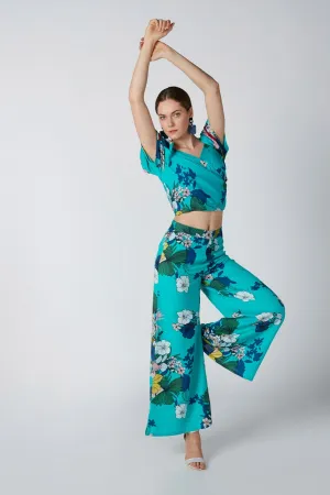 Floral Printed Palazzo Pants