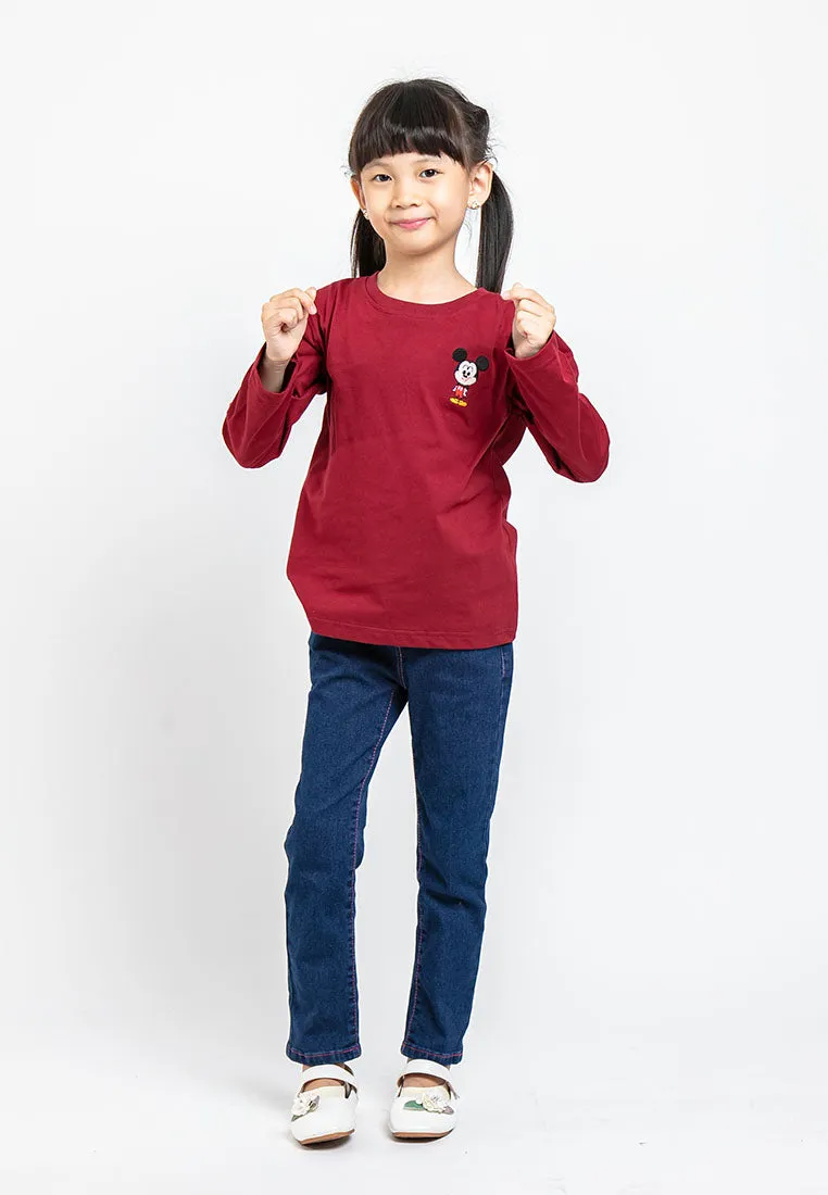 Forest Kids Girls Jeans Kids Girl Denim Long Pants | Seluar Budak Perempuan Jeans - FK810003