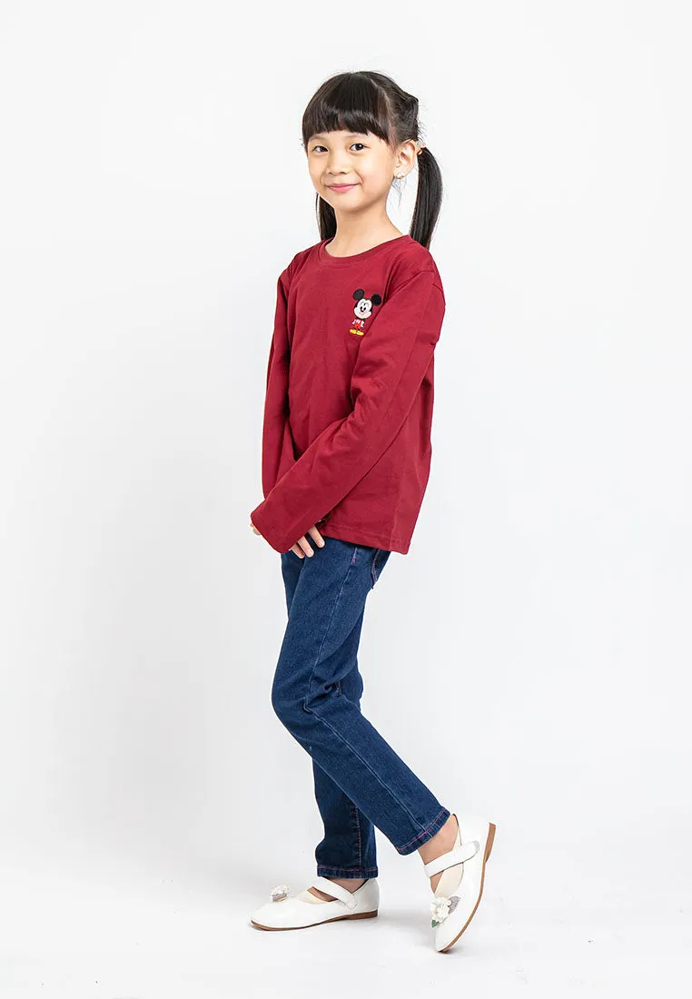 Forest Kids Girls Jeans Kids Girl Denim Long Pants | Seluar Budak Perempuan Jeans - FK810003
