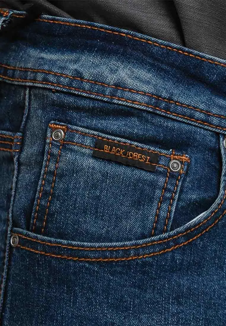 Forest Stretchable Slim Fit Jeans Men Denim Jeans | Seluar Jeans Lelaki Slim Fit - 610194
