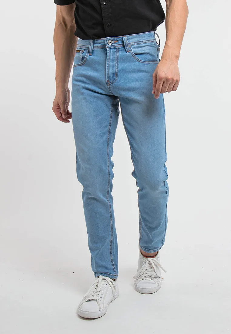 Forest Stretchable Slim Fit Jeans Men Denim Jeans | Seluar Jeans Lelaki Slim Fit - 610194