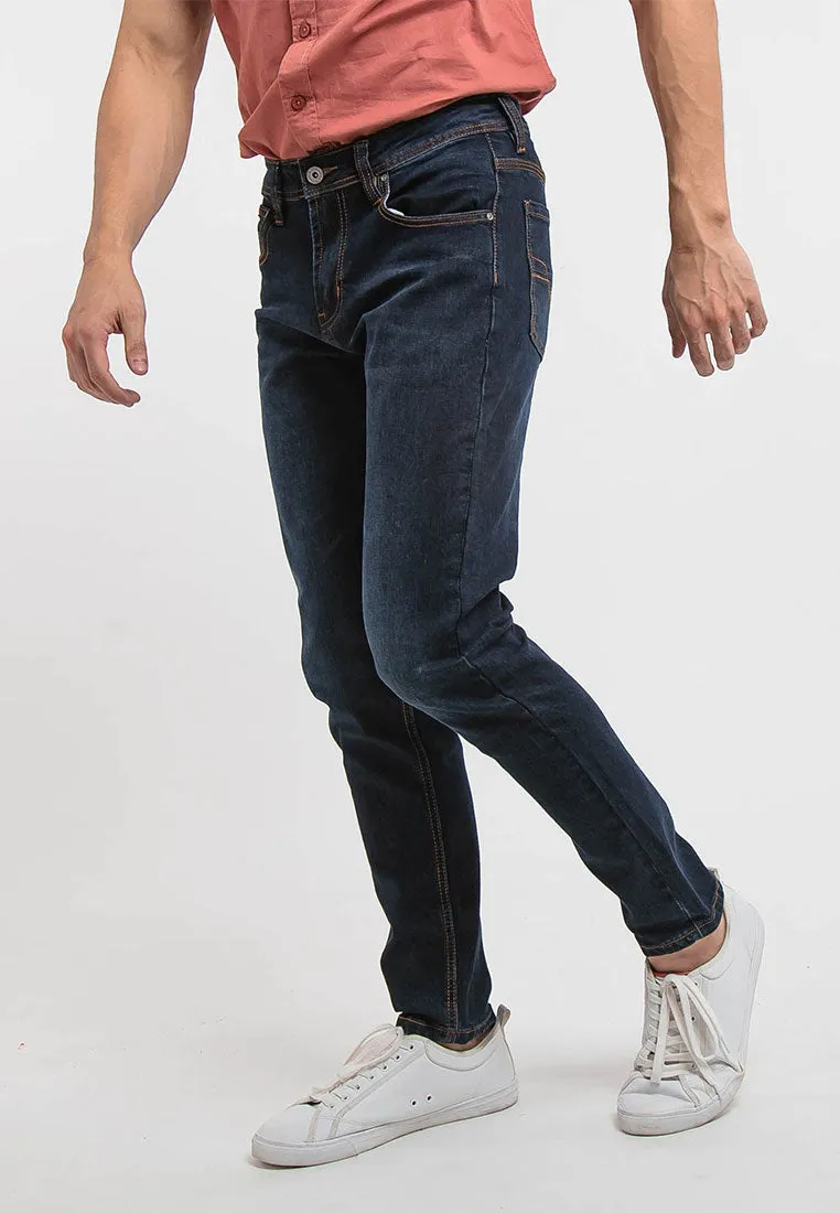Forest Stretchable Slim Fit Jeans Men Denim Jeans | Seluar Jeans Lelaki Slim Fit - 610194