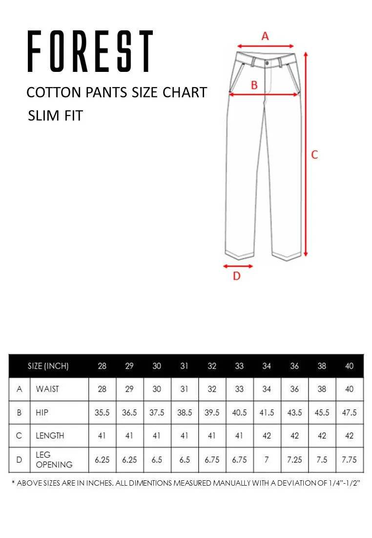 Forest Stretchable Slim Fit Jeans Men Denim Jeans | Seluar Jeans Lelaki Slim Fit - 610194