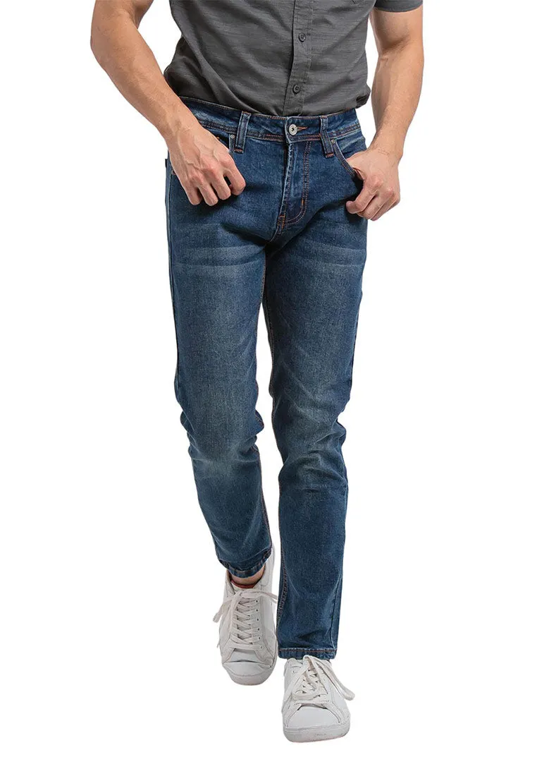 Forest Stretchable Slim Fit Jeans Men Denim Jeans | Seluar Jeans Lelaki Slim Fit - 610194