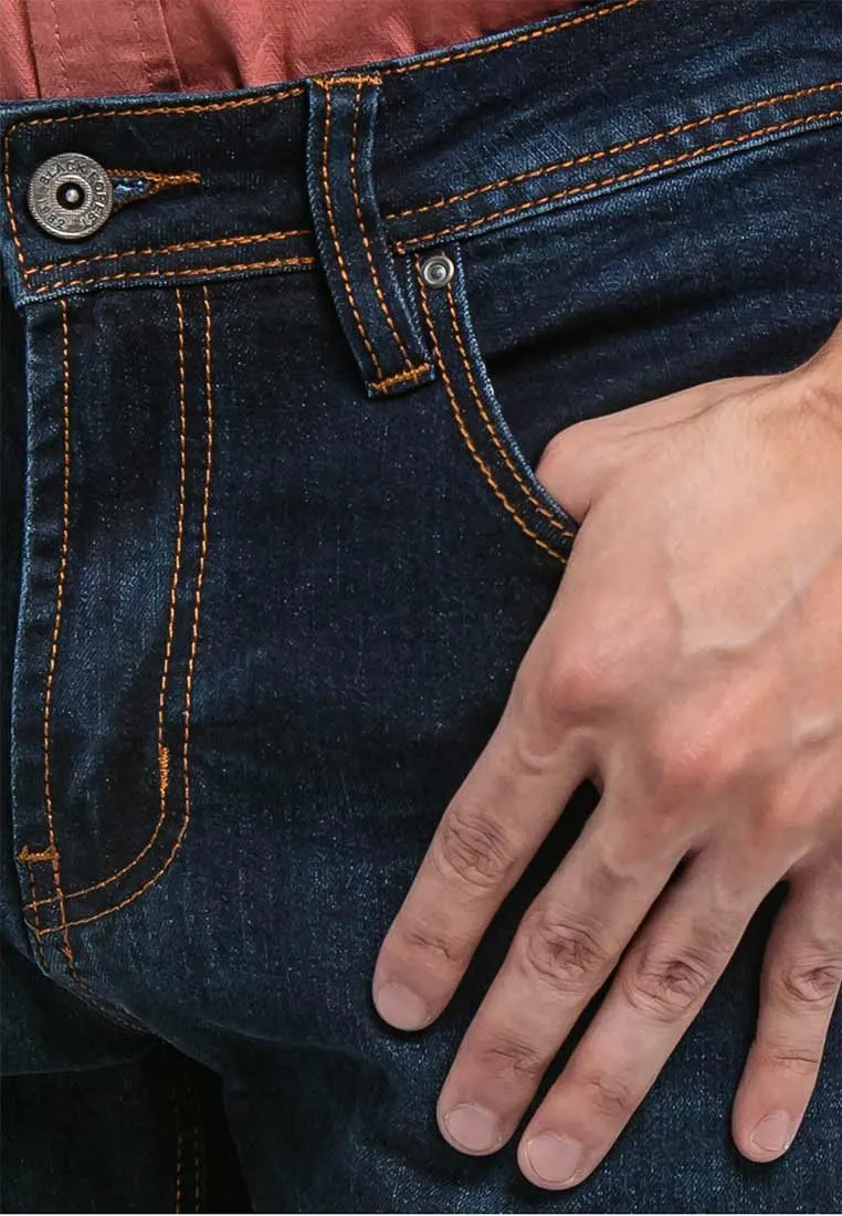 Forest Stretchable Slim Fit Jeans Men Denim Jeans | Seluar Jeans Lelaki Slim Fit - 610194