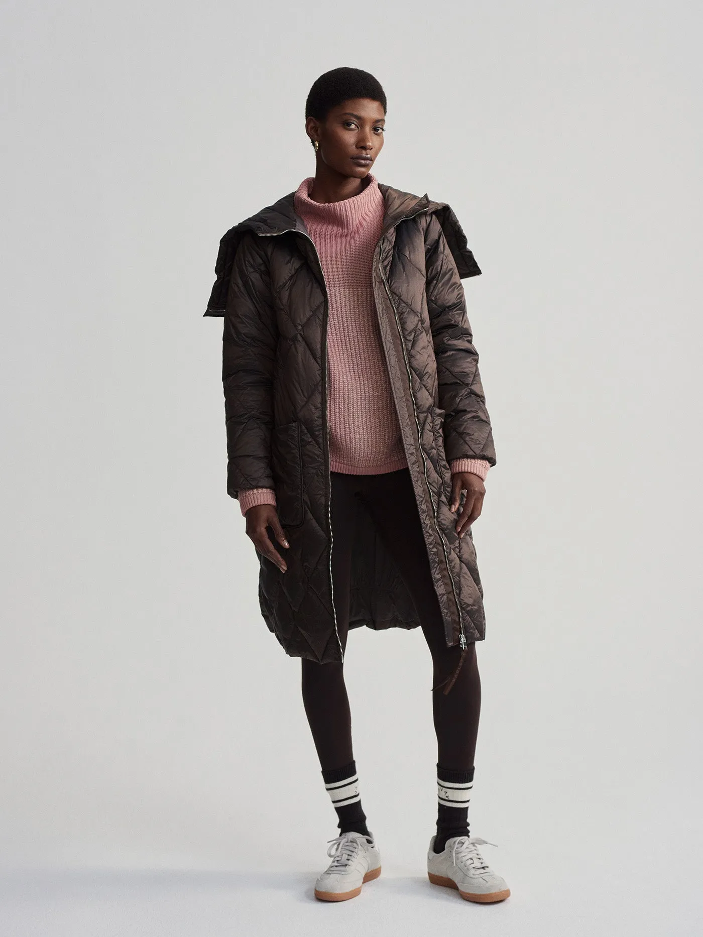 Frisco Long Quilt Coat