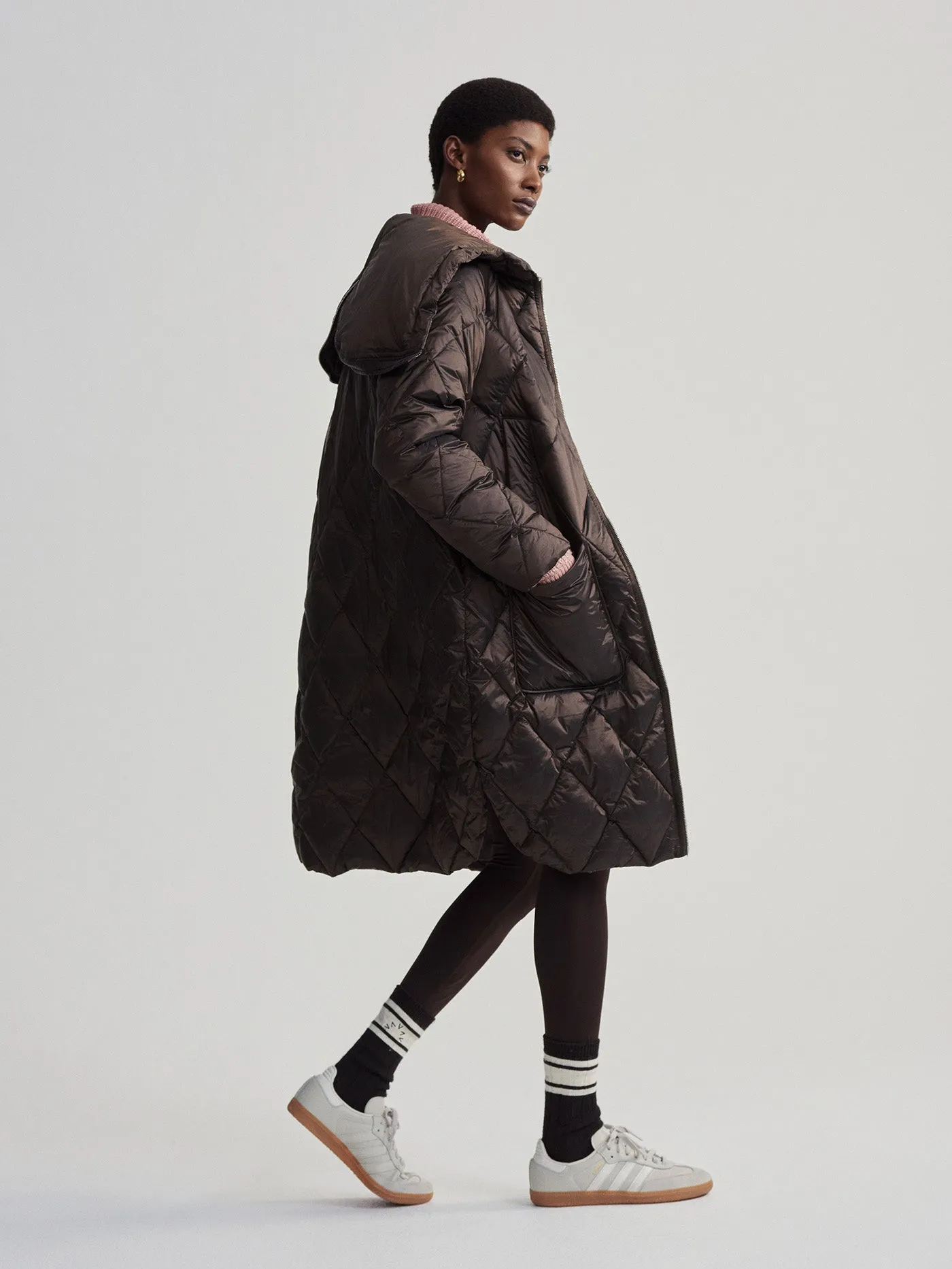 Frisco Long Quilt Coat