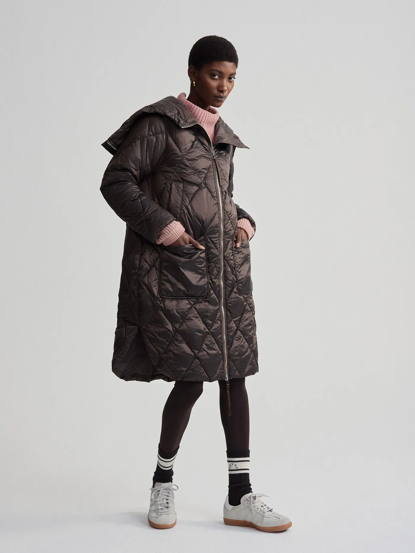 Frisco Long Quilt Coat