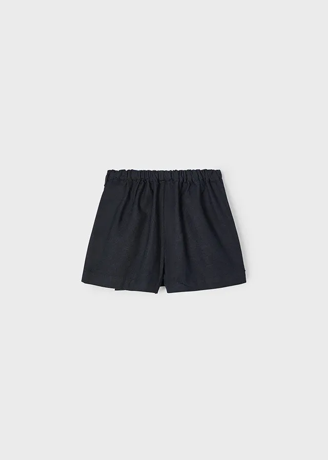 Girls Heart Buckle Skort