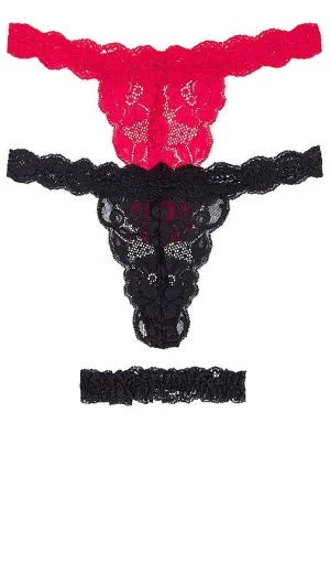 HAH Panty Pre-pack in Red