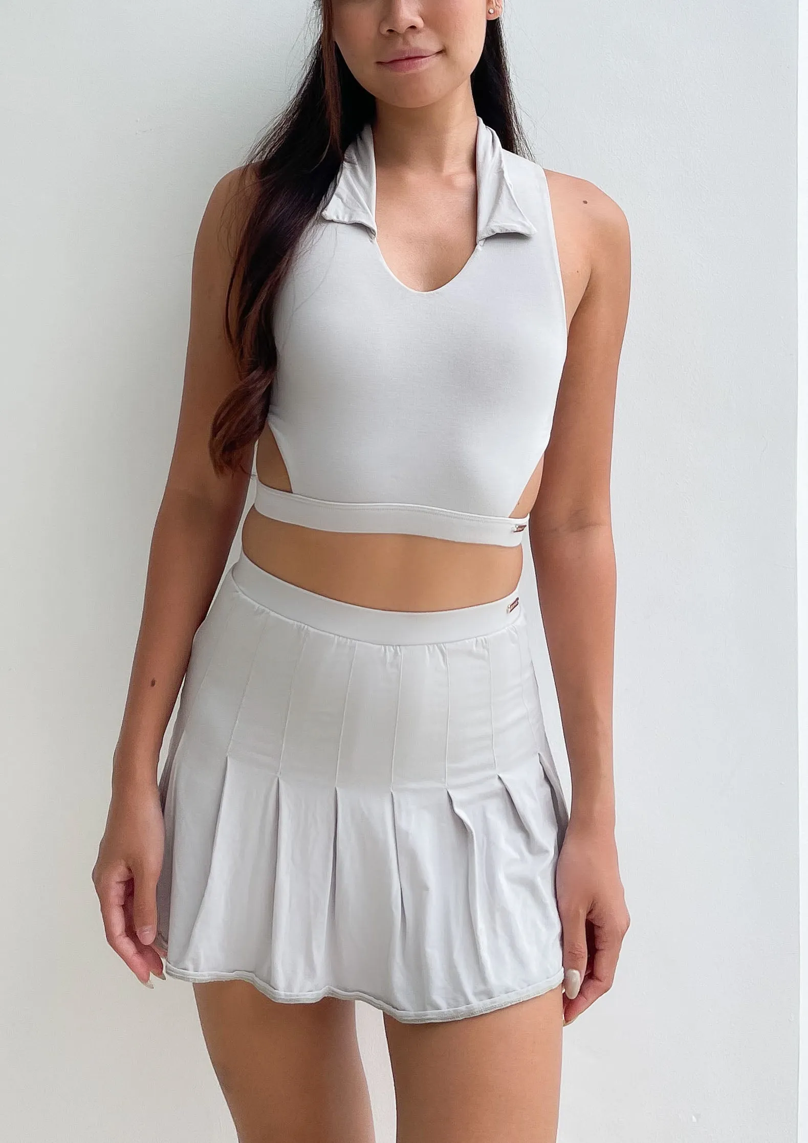 Hemera Skirt In Ash Gray