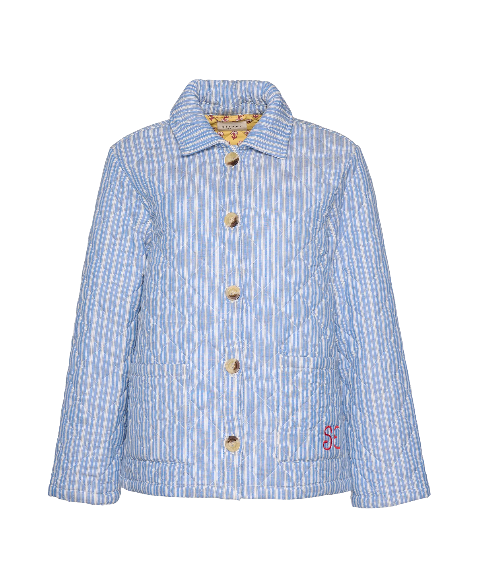 Ira Jacket in Blue Stripes