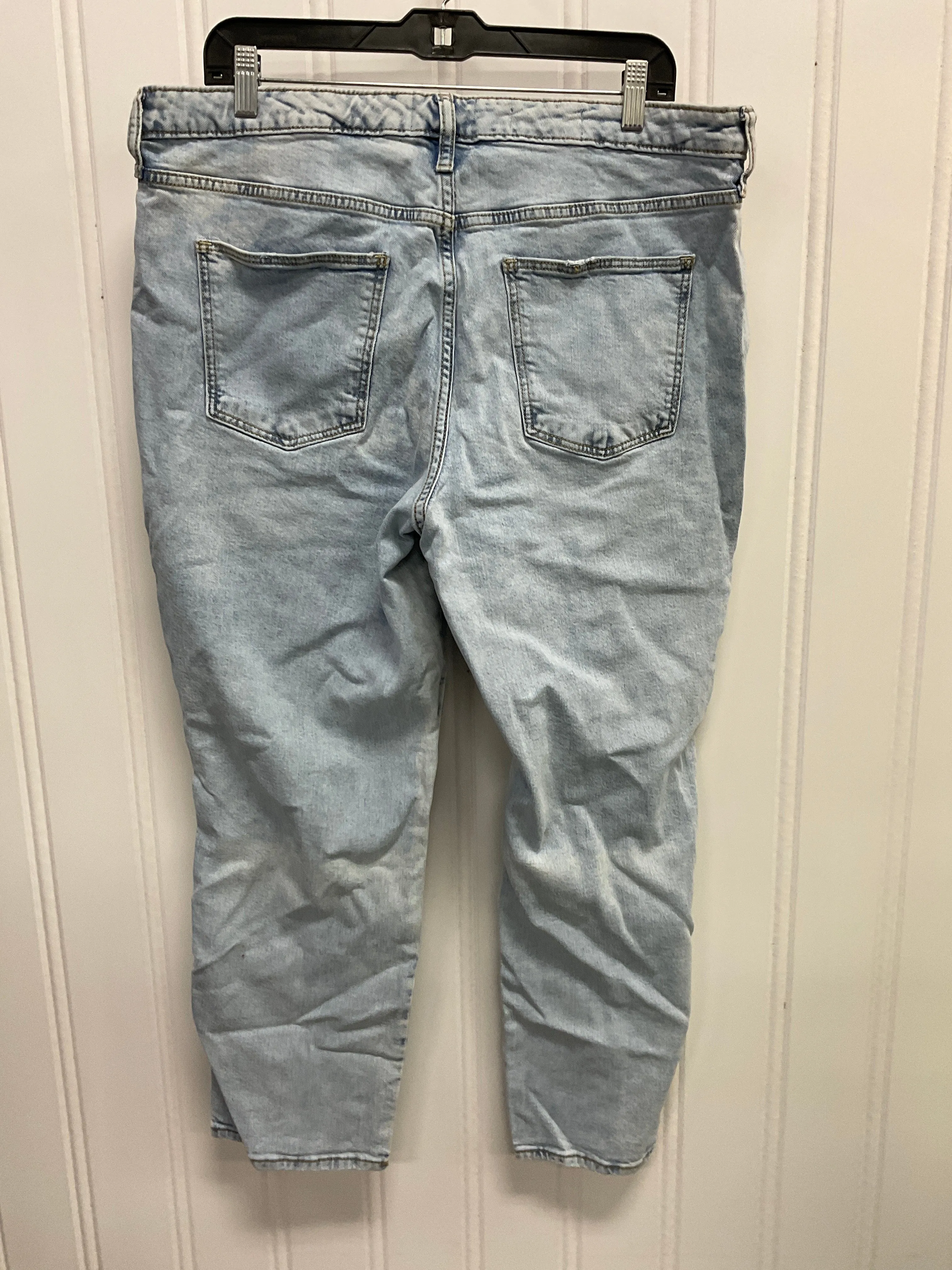 Jeans Straight By Universal Thread In Blue Denim, Size:16