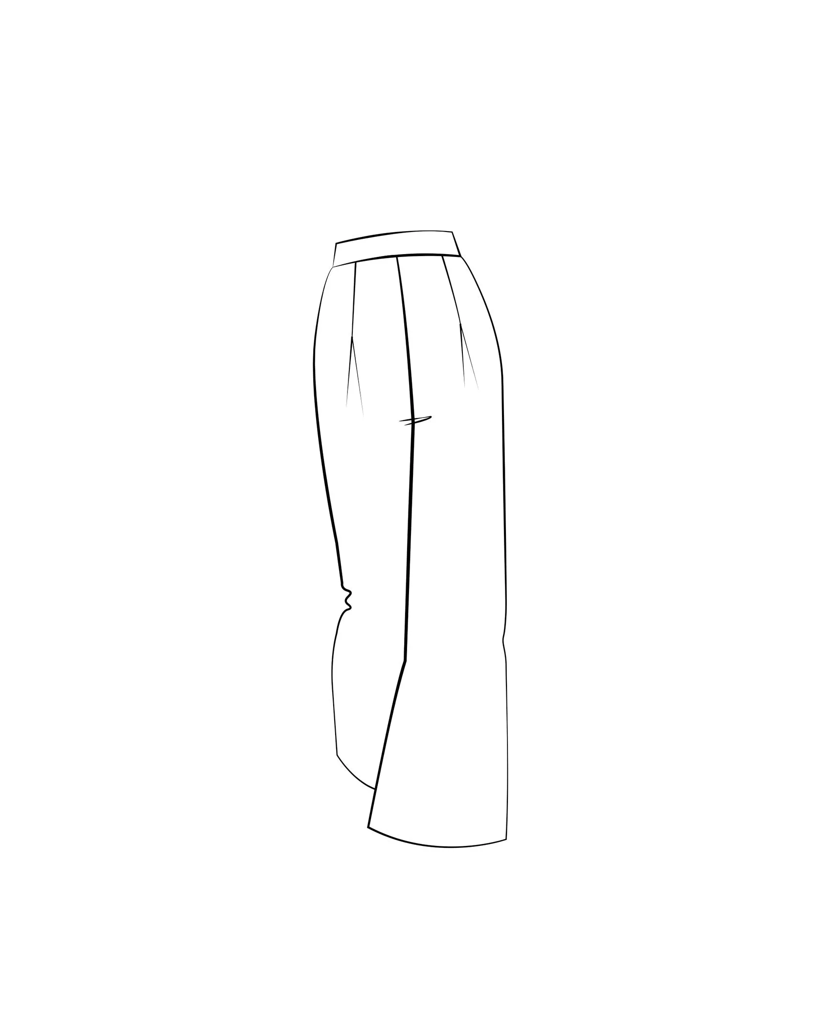 Long Culottes - Forest Cord
