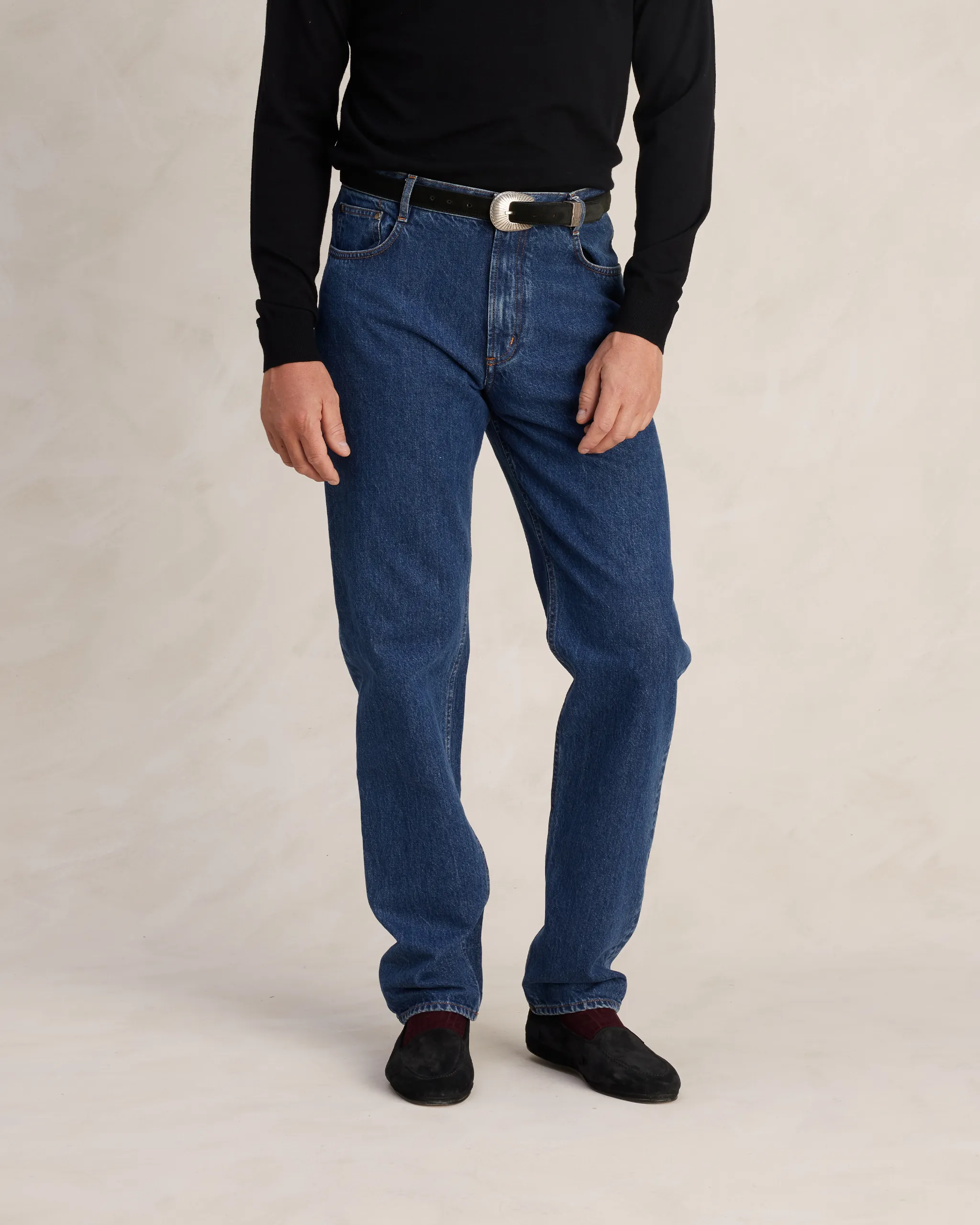 Mid Indigo Tony Jeans
