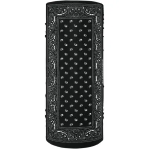 MOTLEY TUBE™ PAISLEY BLACK ALL WEATHER ONE SIZE
