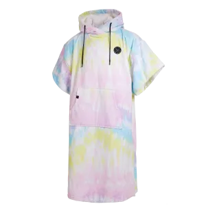 Mystic Velours AOP Poncho-Rainbow