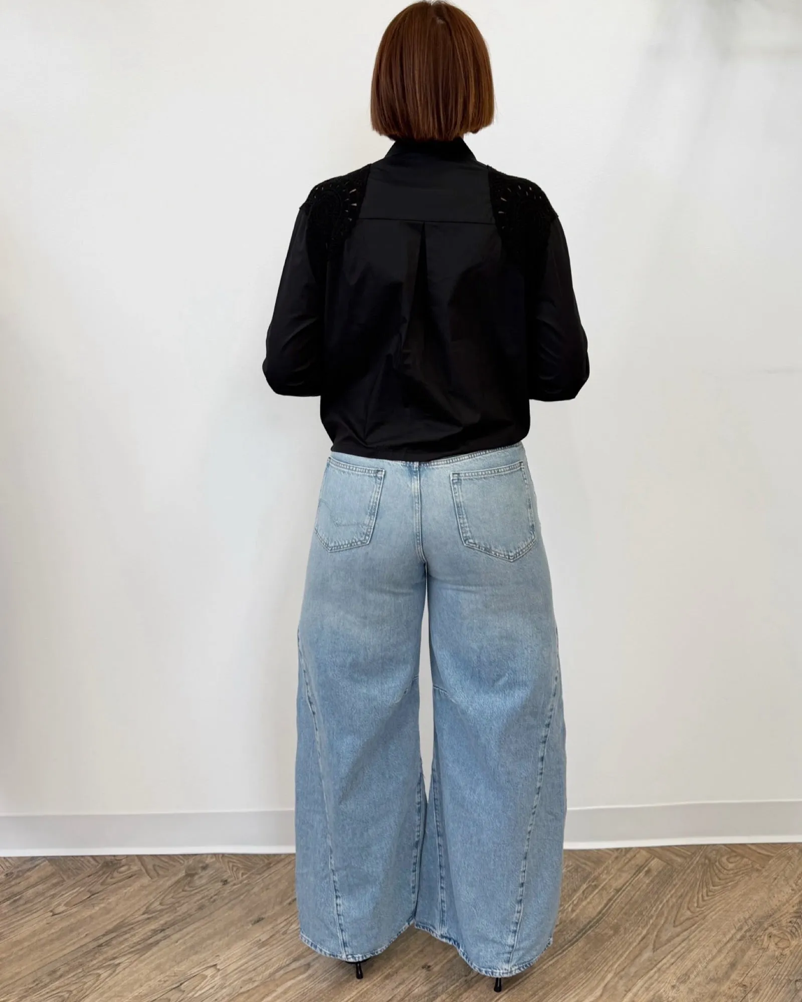 Nadine Super Wide Leg Denim