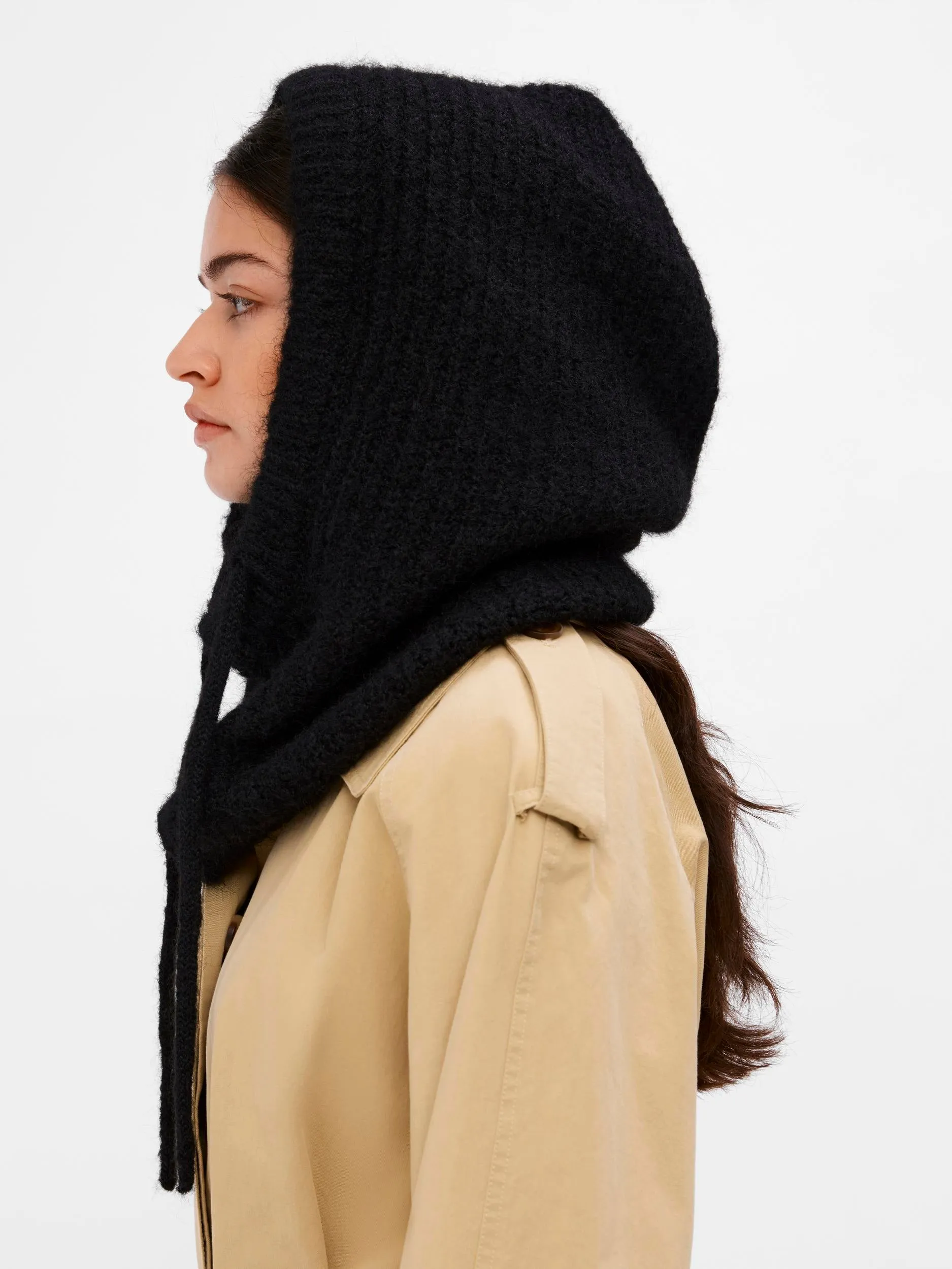 Object Objmilu Knit Balaclava - Black
