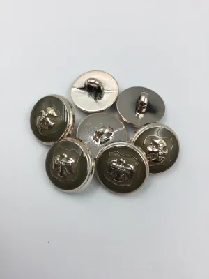Olive Green Plastic Buttons