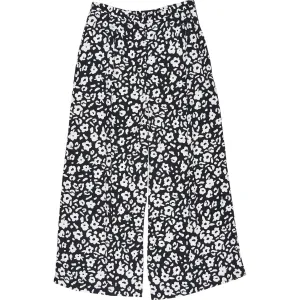 Omnes Black White Floral Culottes