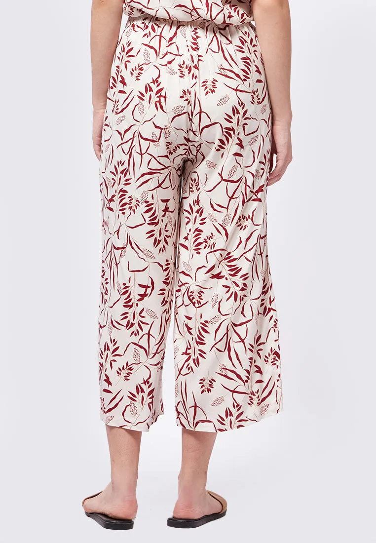 Printed Lounge Culottes