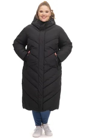 Ragwear Quilted Midi Winter Jacket