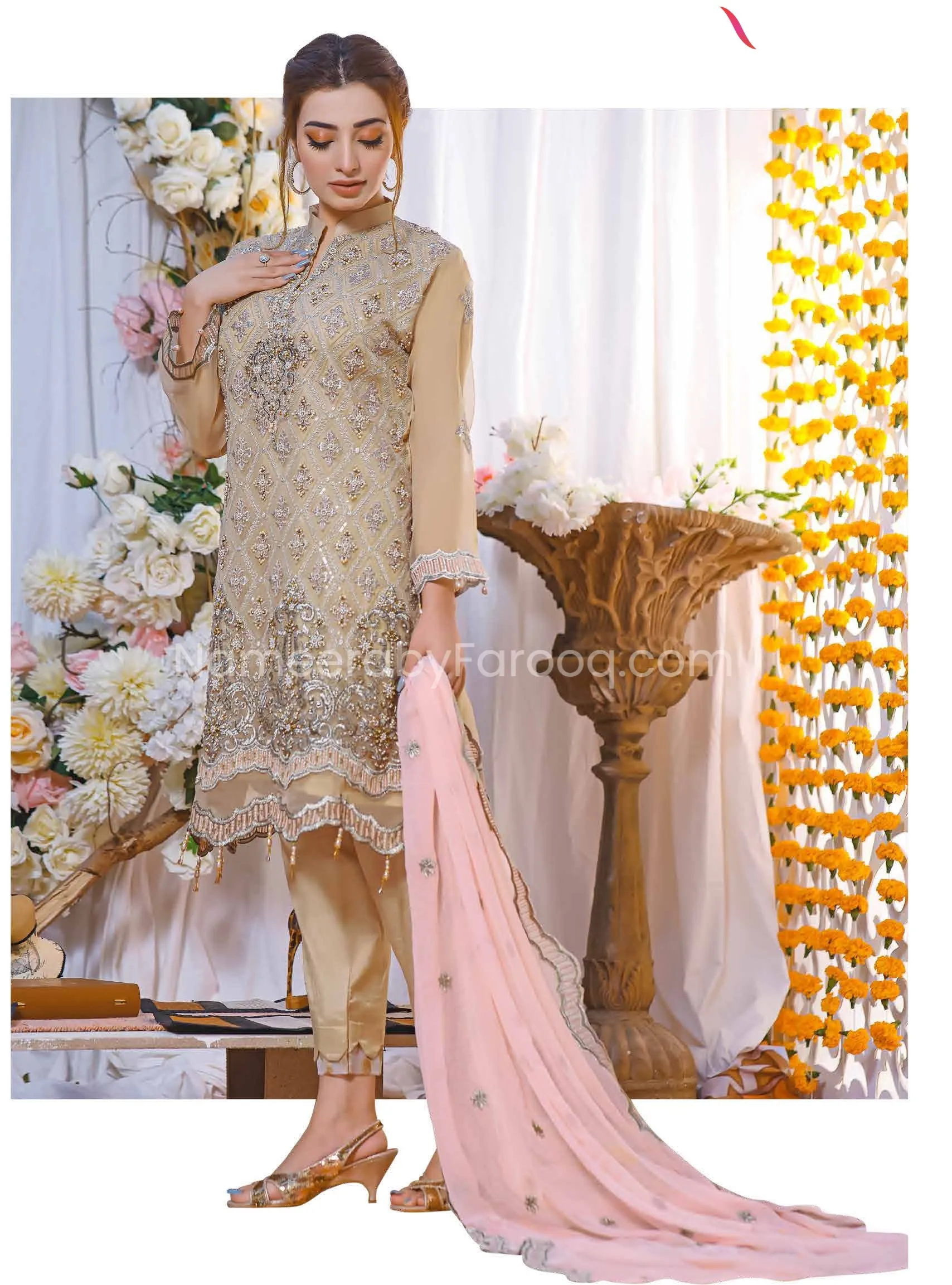 Salwar Kameez Embroidered by Pakistani Designer #PF246