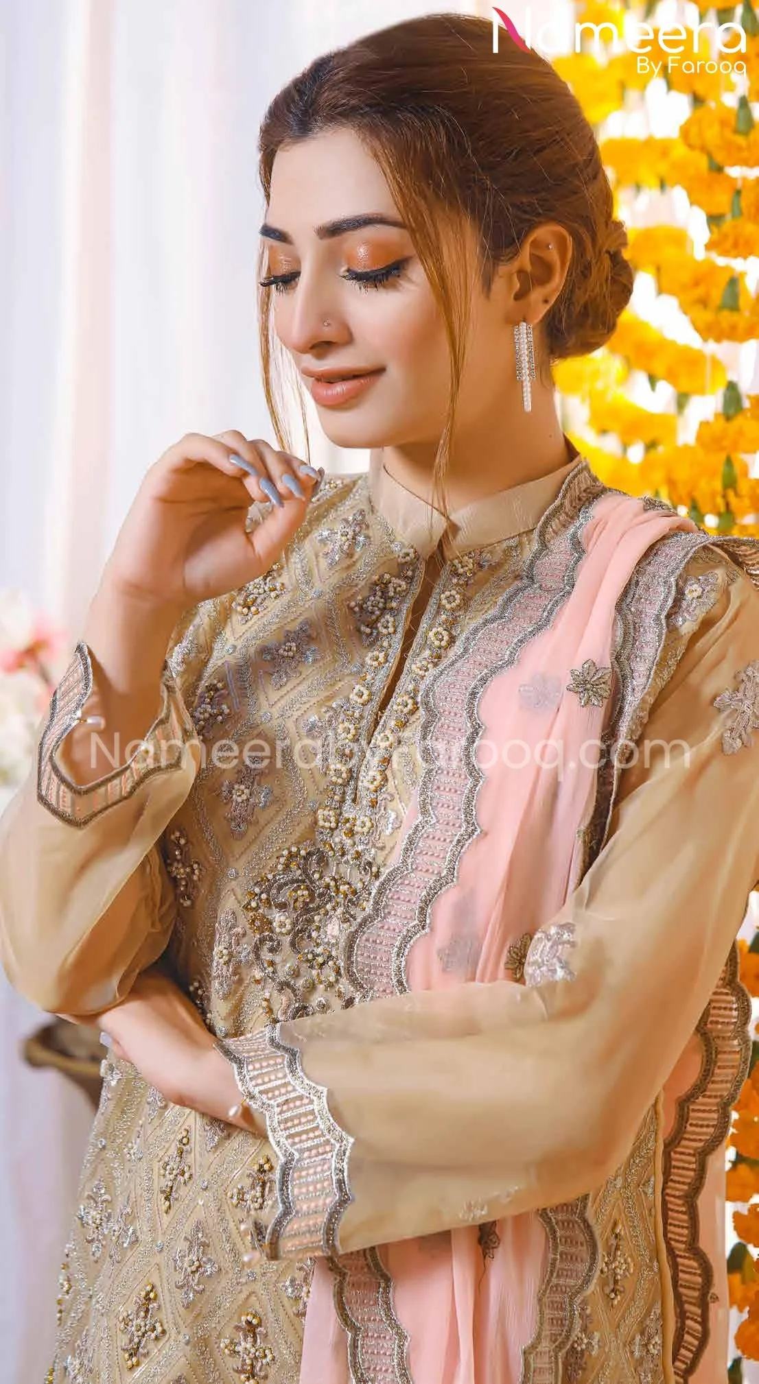 Salwar Kameez Embroidered by Pakistani Designer #PF246