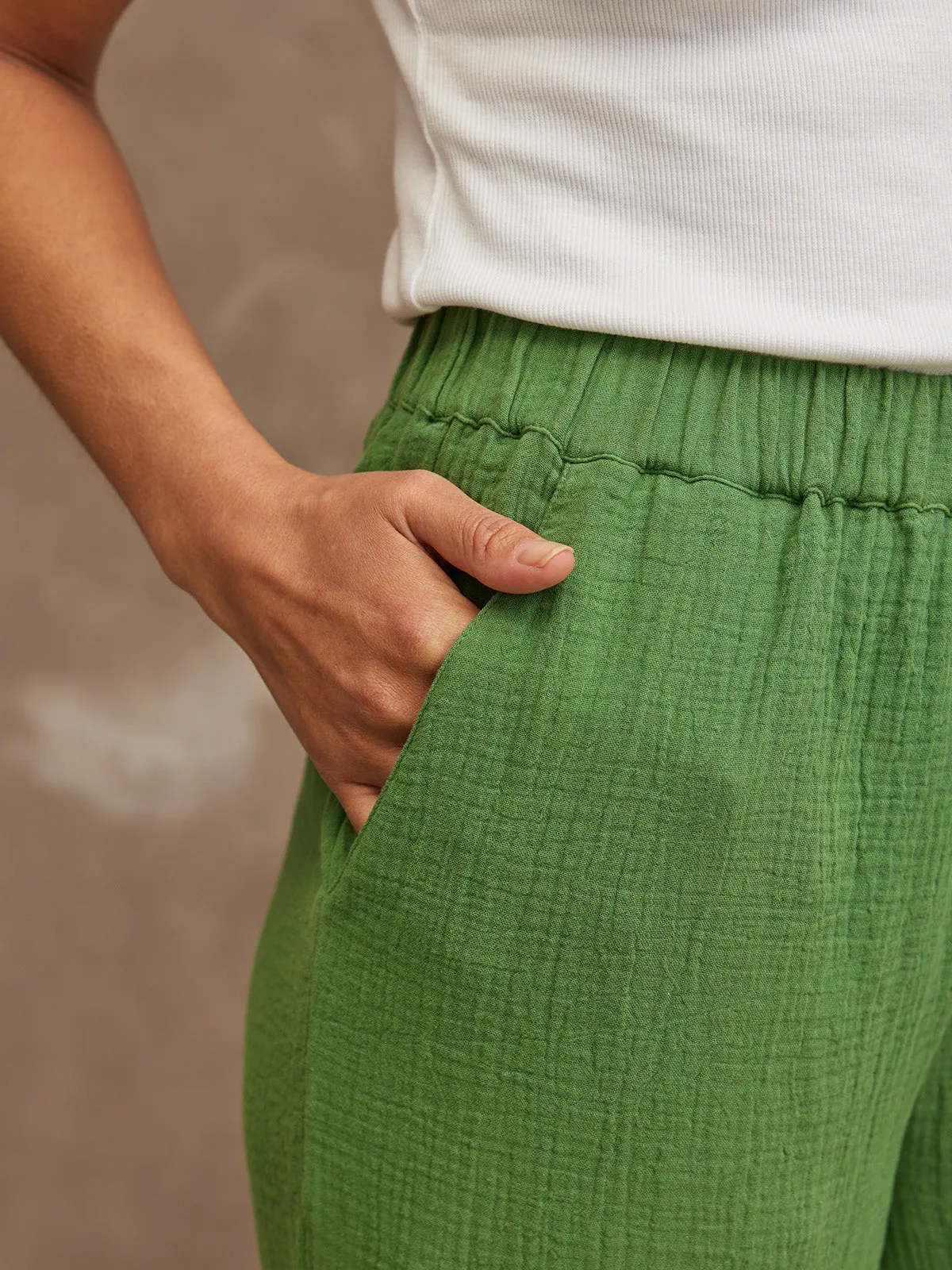 Shirt, Shorts & Culottes Bundle - Deborah, Jenny & Maisie - Green