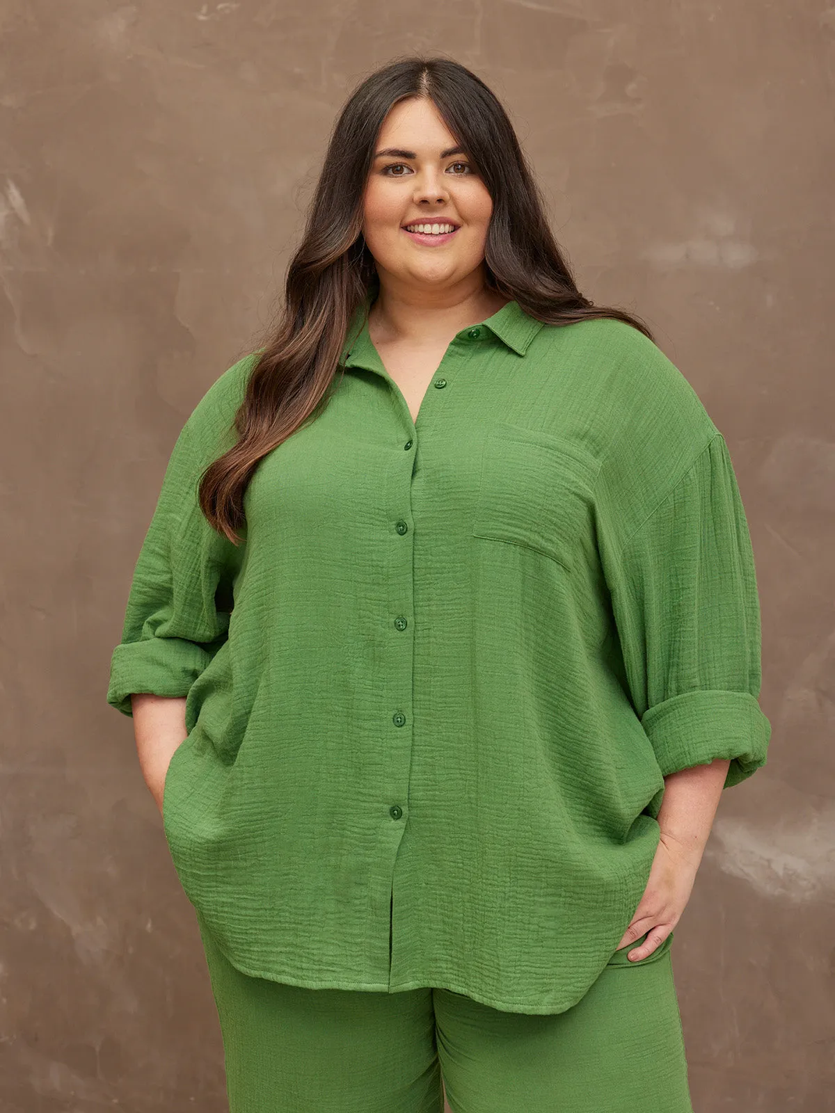 Shirt, Shorts & Culottes Bundle - Deborah, Jenny & Maisie - Green