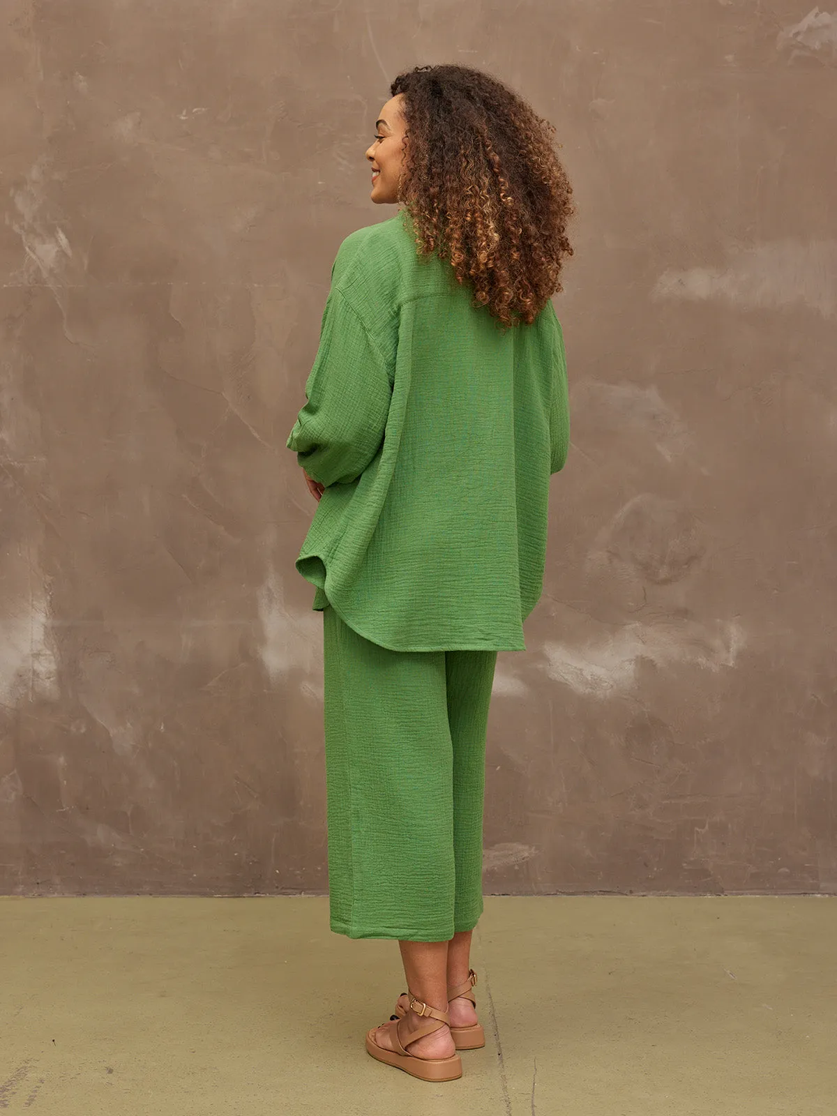 Shirt, Shorts & Culottes Bundle - Deborah, Jenny & Maisie - Green
