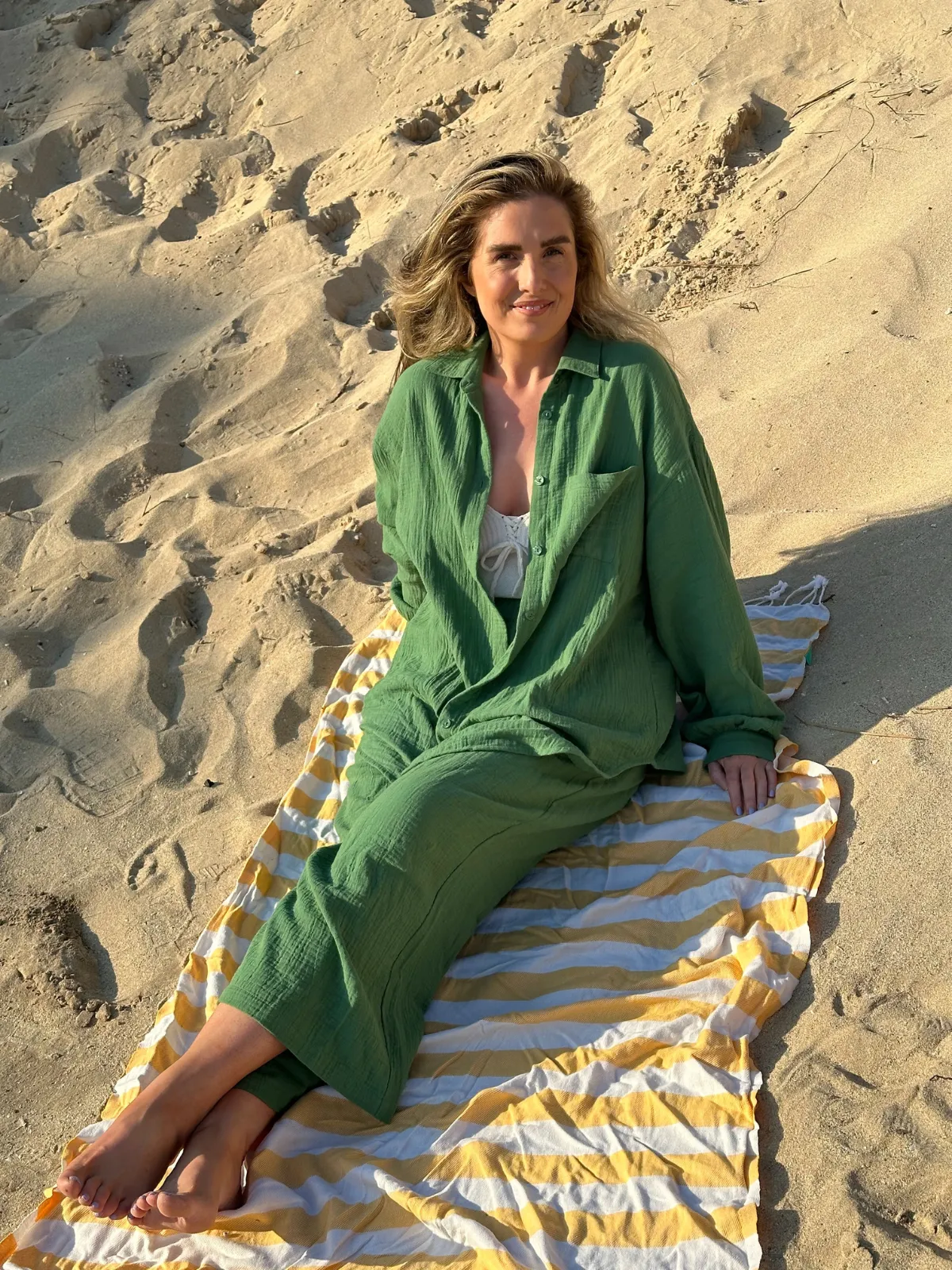 Shirt, Shorts & Culottes Bundle - Deborah, Jenny & Maisie - Green