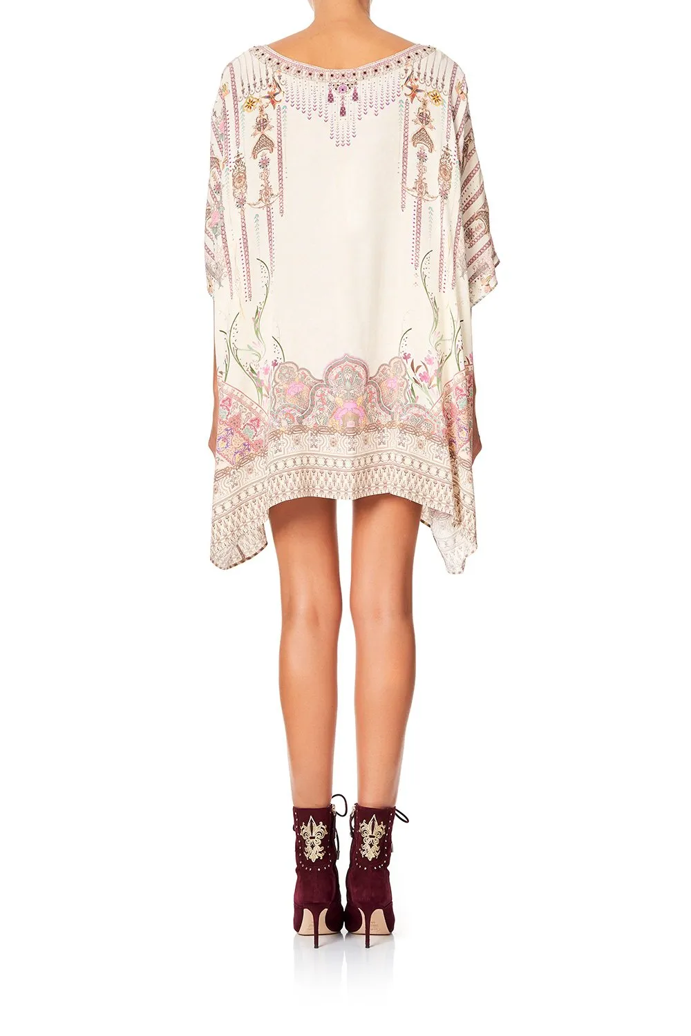 SHORT ROUND NECK KAFTAN GOLDEN AGE