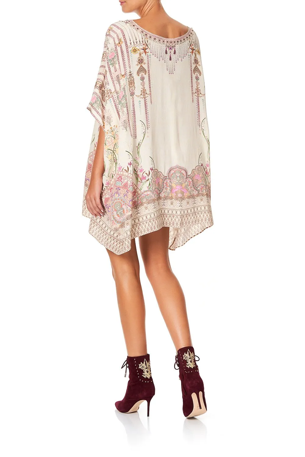 SHORT ROUND NECK KAFTAN GOLDEN AGE