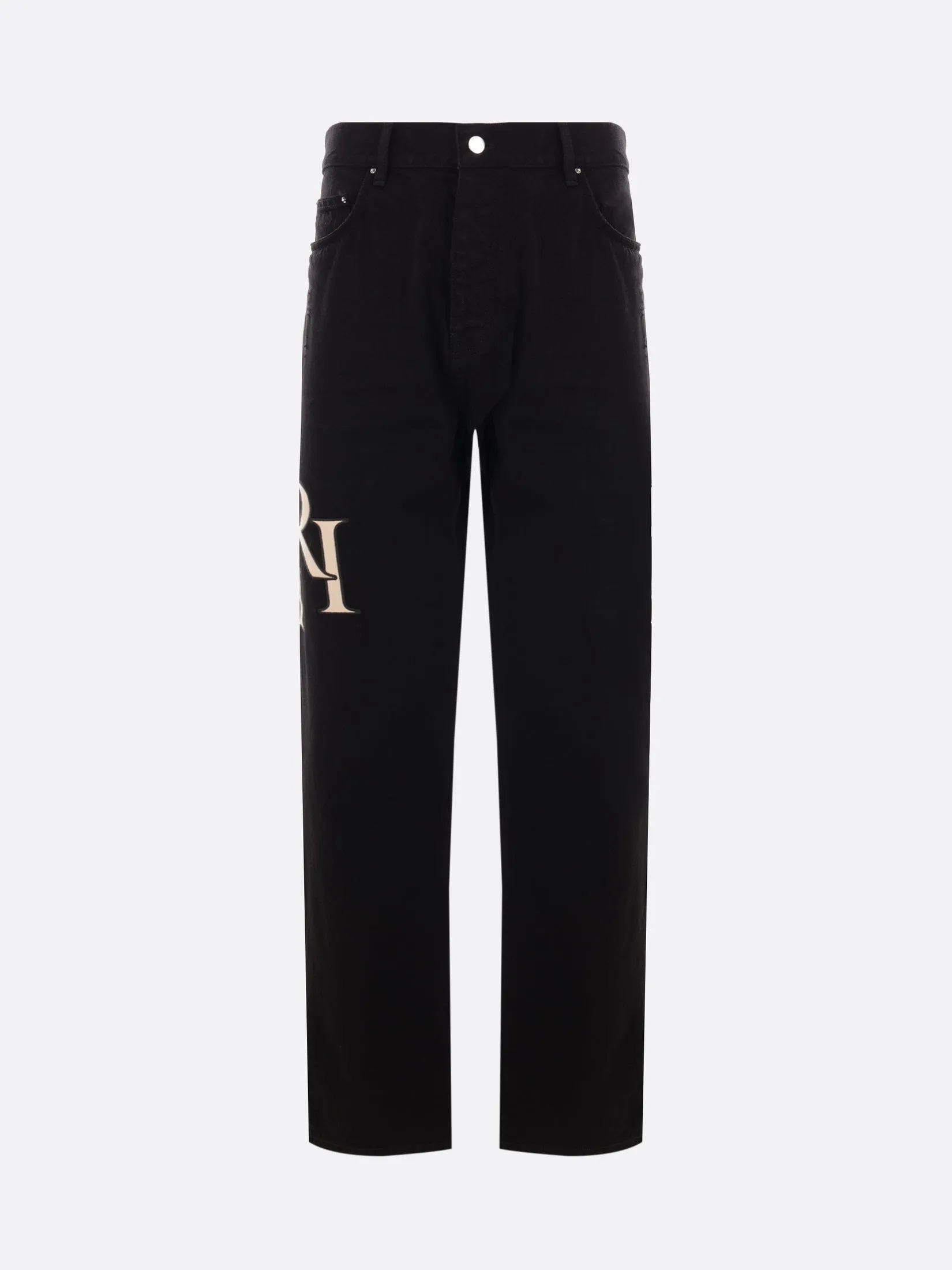 Staggered Logo Denim Jeans