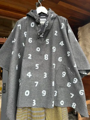 Twill Poncho-Kyoto